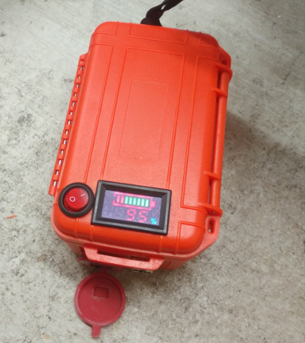 waterproof battery case