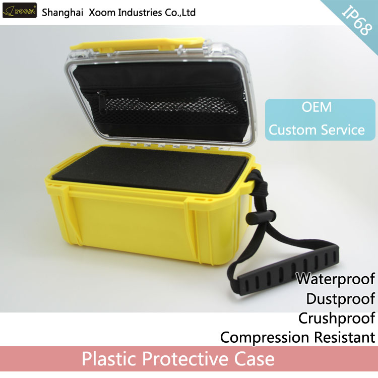 Outdoor Dry Waterproof Hard Plastic Camera Packaging Case X-2020A