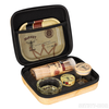 [BP-E109][220*180*72 mm]Custom High Quality Smoking kit 4 in 1 Set Grinder Rolling Tray Glass Ashtray Smoking Sets