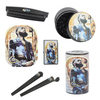 [BP-E107][260*170*90 Mm]Portable Travel Stash Box Set Wholesale Smoking Accessories Including Custom Logo Metal Tobacco And Herb Grinder Rolling Tray