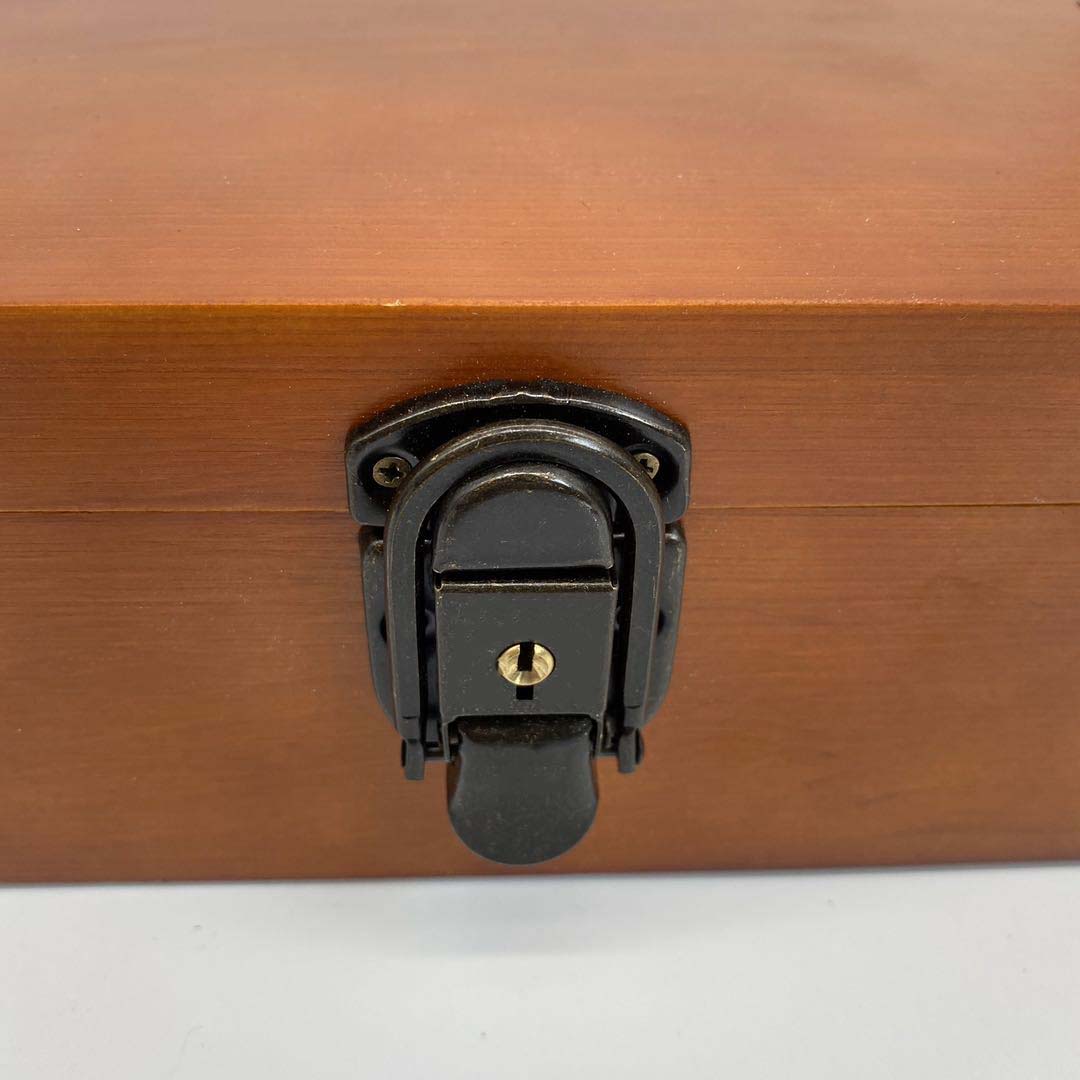 [1802][220*137*88mm]Custom Luxury Wooden Smell-Proof Smoking Stash Box Combo Travel Storage with Rolling Tray Accessories Waterproof Design