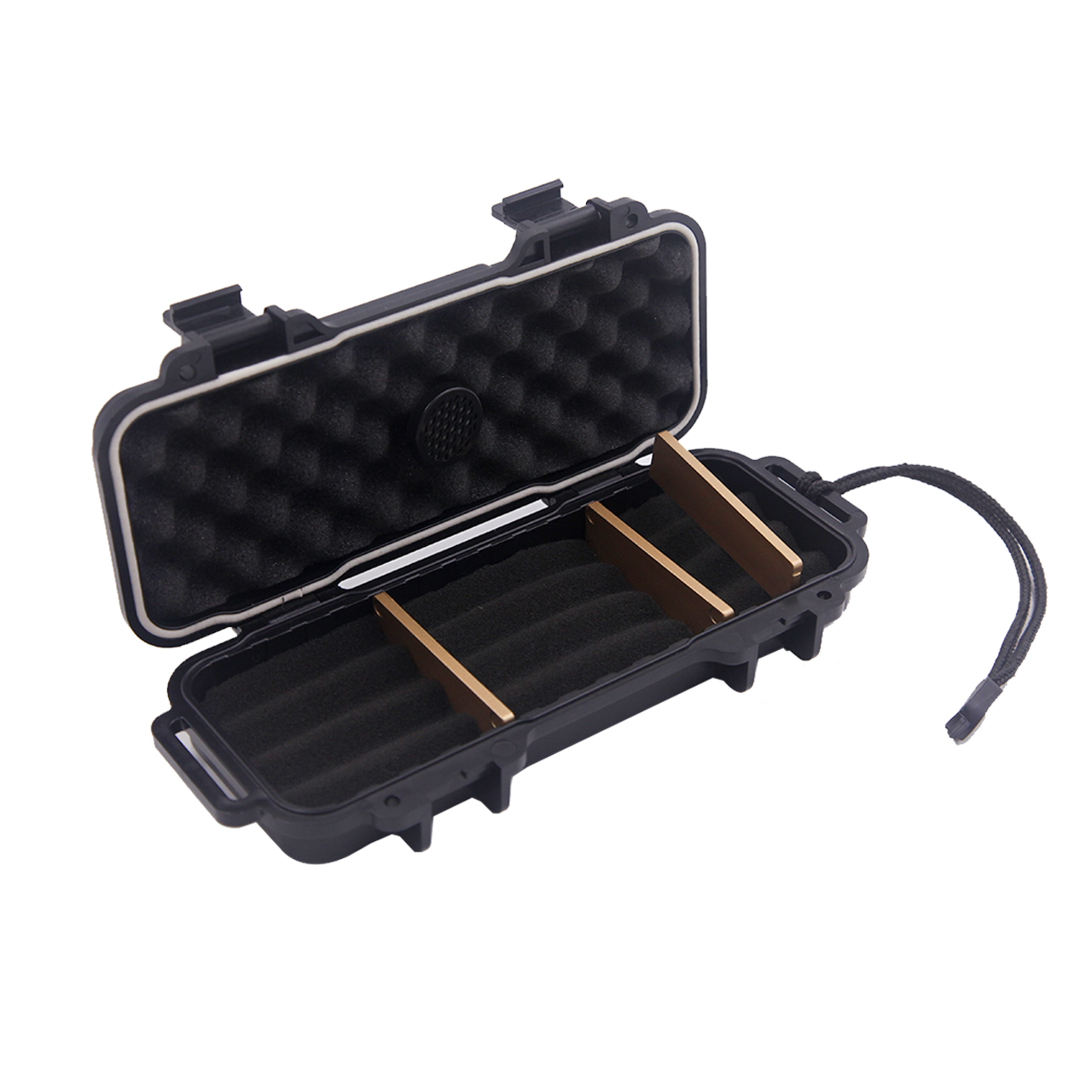 [BP-2307][230*75*40] Factory customization waterproof Cigar Humidors Travel plastic cigar case portable cigar case with accessories