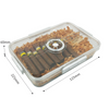 Factory Wholesale Cigar Accessories Travel Humidors Large Capacity Cigar Display Humidor Portable Cigar Case Plastic
