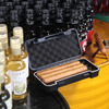 Cigar Case with Cutter Custom Cigar Logo Boxes Waterproof Cigar Case Cigar Travel Plastic Case 