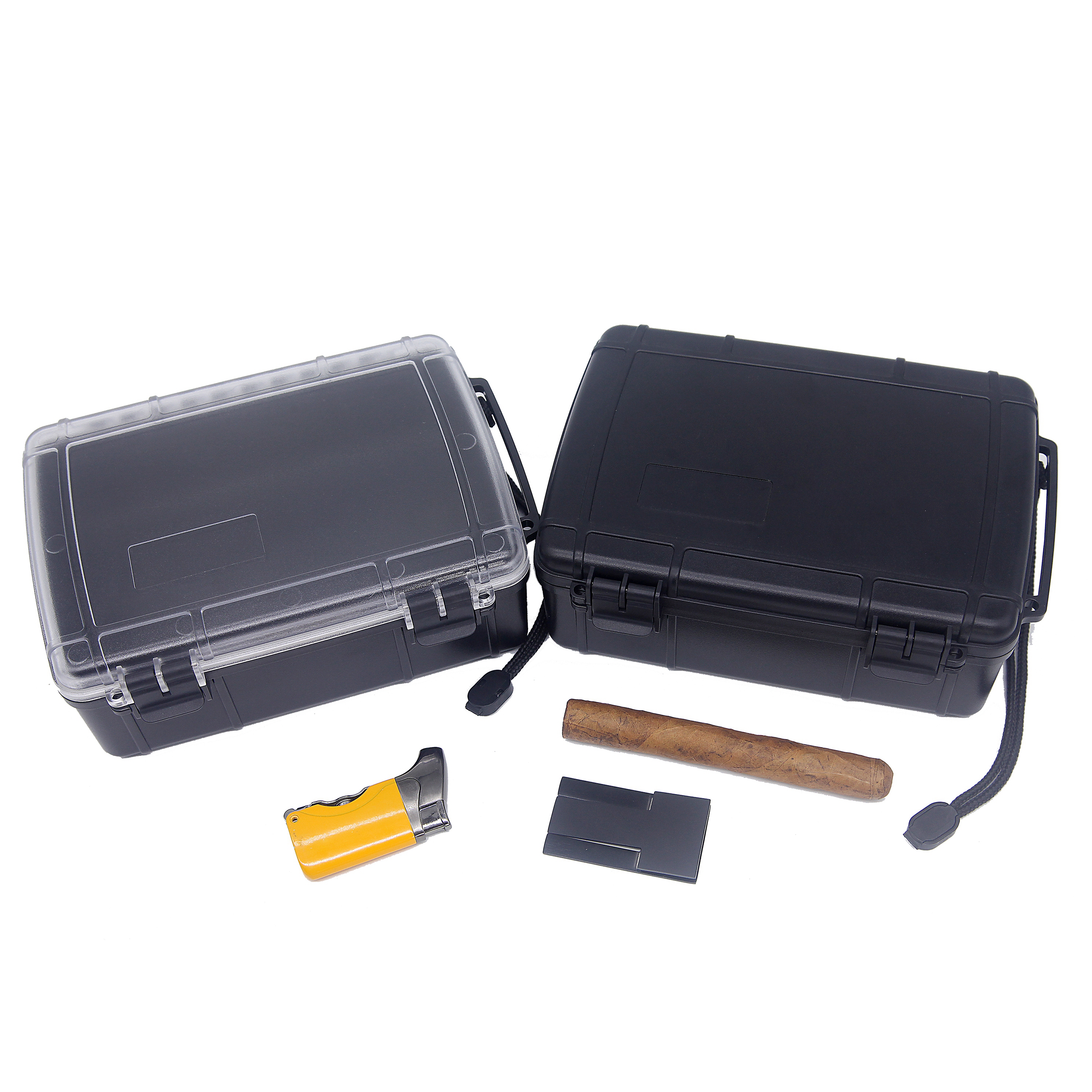 [X-8002][215*150*75mm]High Quality Waterproof Plastic Carrying Boxes Factory Waterproof Plastic Storage Container Boxes with Strap