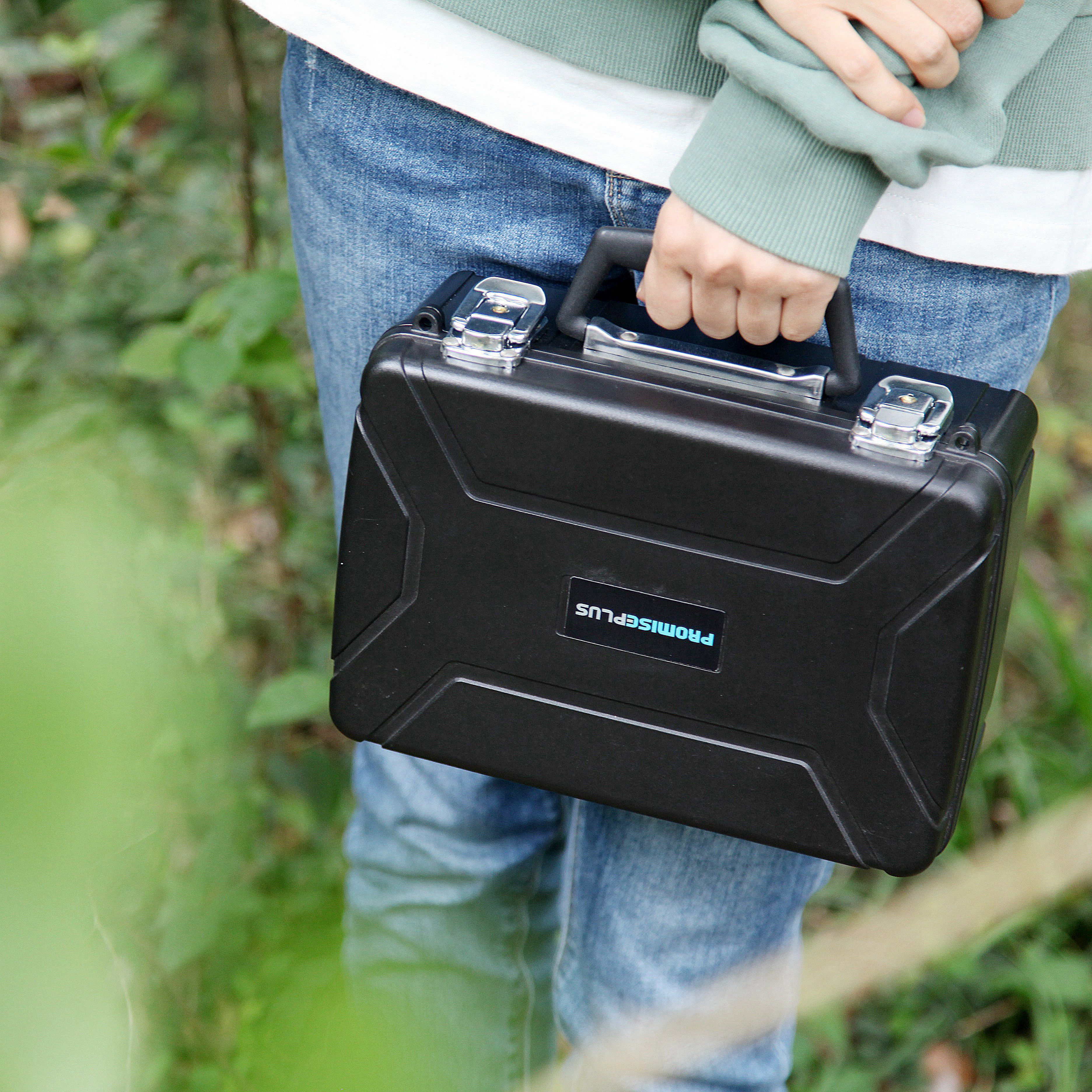 [X-8003][233*156*94mm]Carry on Luggage Hard Case Electronic Travel Carrying Cases Instruments Hard Case Waterproof Dustproof Protective Case Box