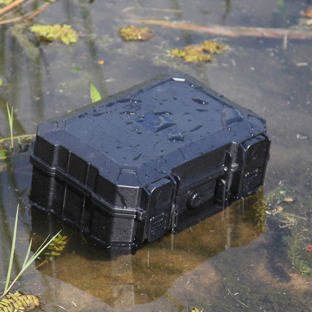 [X-1301][309*167*65mm]IP68 Fishing Rod Hard Carry Case Long Carrying Box with Foam Hard Carry Case Long Hard Plastic Case