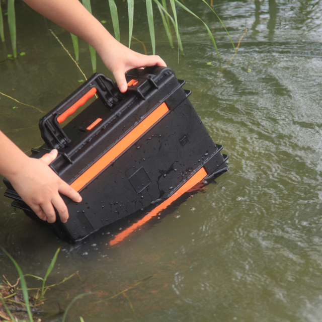 [X-A3502][350*230*133mm]All Weather Waterproof Protective Plastic Hard Case Military Equipment Carrying Case for Drone