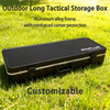 Portable Lightweight Outdoor Tactical Case Thickened And Reinforced Long Password Case Precision Instrument Shockproof Box for Military Equipment Transport