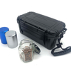 [BP-3002] With Zip Bag Hard Plastic Case Lighters Smoking Accessories Sets Smoking Kit Tobacco Case Stash Box with Grinder Custom Foam Logo