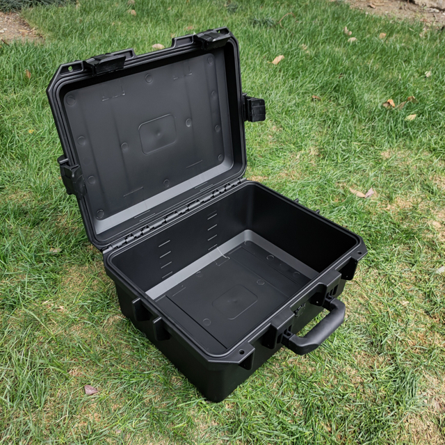 [BP-F4030][400*300*190]Highly Rugged Plastic Tool Case Storage Case Hard Shell Waterproof Hard Equipment Carry Protective Case with Handle
