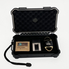 Hot sale 6ct cigar waterproof hard solid travel humidor custom plastic cigar case with hygrometer