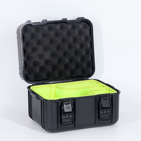 Protective Plastic Hard Shell Carrying Case Safety Equipment Camera Case with foam