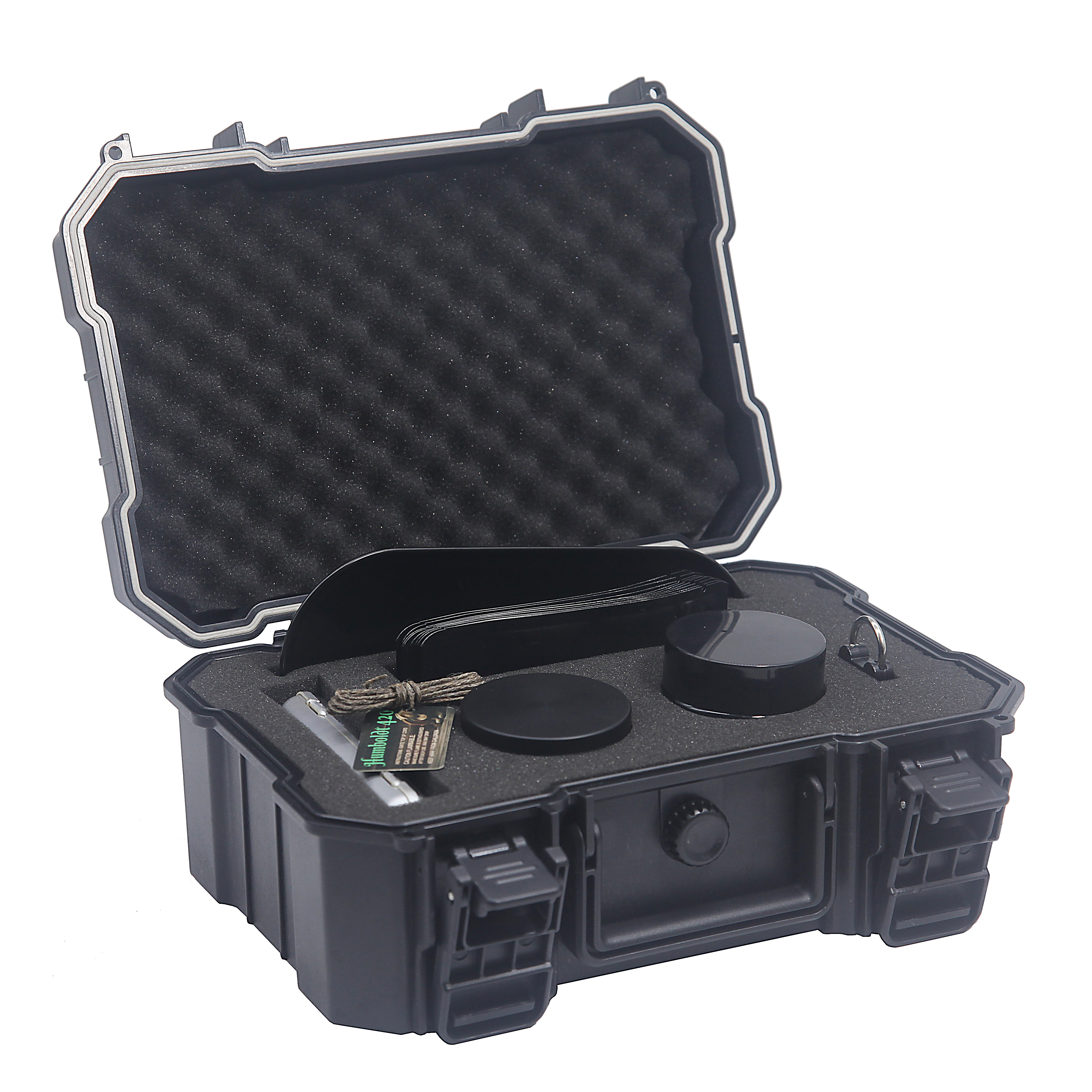 [BP-1203] China Manufacturer Wholesale Best Price Smell Proof Hard Plastic Stash Box Smoking Accessories Gift Set for grinder with handle