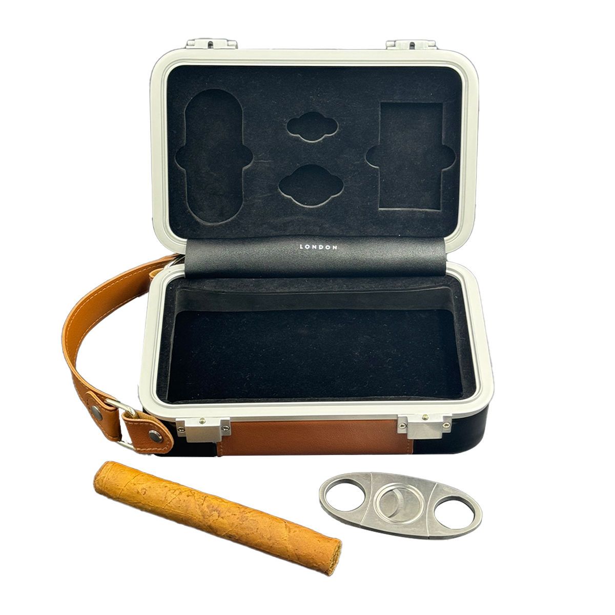 [BP-2012 200*125*66 Mm ] New Arrival Fathers Day Ideas Humidor Box Gifts for Dad