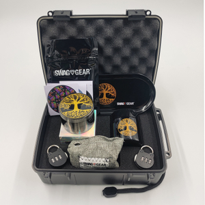 [8002][215*150*75mm]Smoking Accessories Grinder Herb Kit Stash Box Whole Set Smell Proof Stash Jar Smoking Kits Fumar Hard Plastic Case