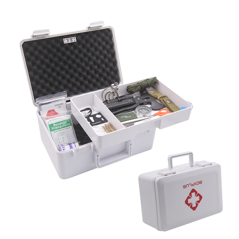 [BP-1404]High quality outdoor medical kit waterproof survival kit tactical first aid kit with custom accessorice