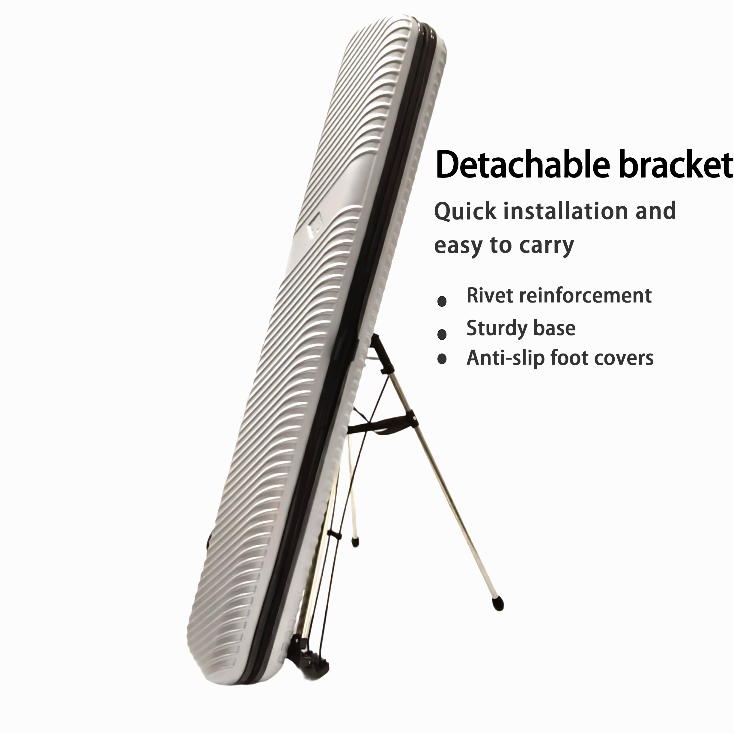 Thickened Fishing Gear Bag Waterproof 1.25 Hard Shell Fishing Rod Bag