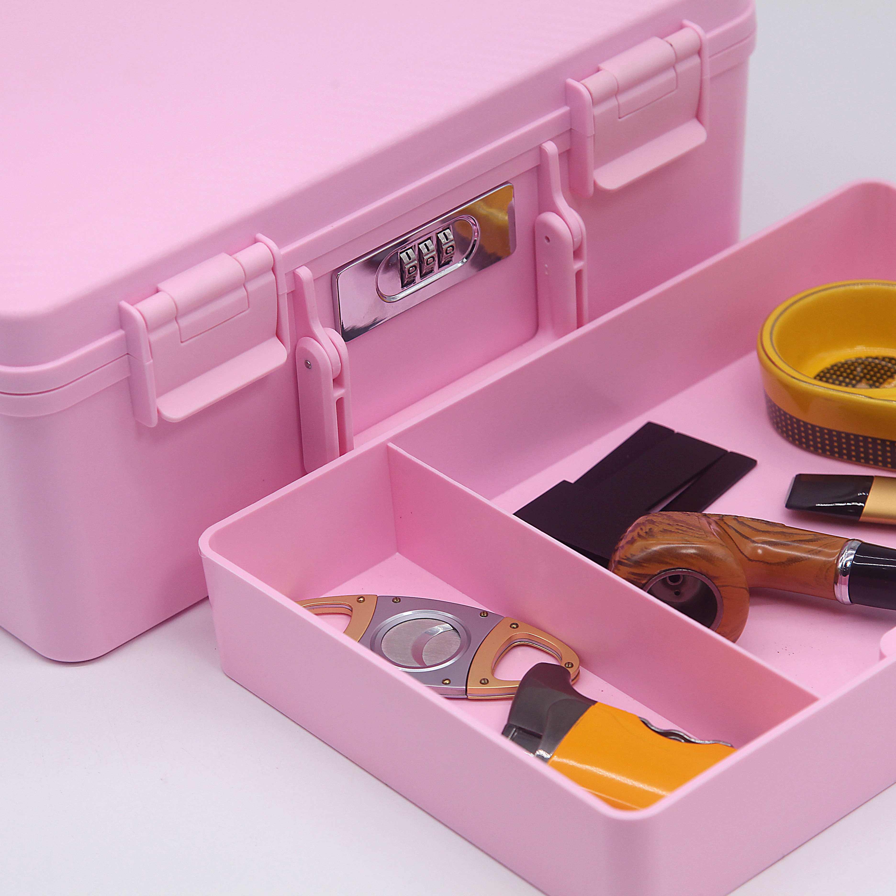  [BP-1404CI] [30CT] Manufacturer Customization Proof Case Cigar Case with Cutter Custom Cigar Logo Boxes