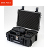 Customizable big case plastic with handles foam hard plastic waterproof storage box military case
