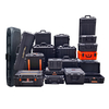 [BP-2838 380*280*135 mm ] New Arrival waterproof plastic tool box outdoor hard case gun cases for pistols