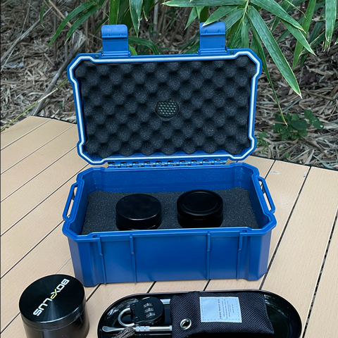 [BP-1202] China Factory Wholesale Smart Hidden Weed Stash Box Waterproof Plastic Smoking Kit Custom Herb Grind Kit for Smoking
