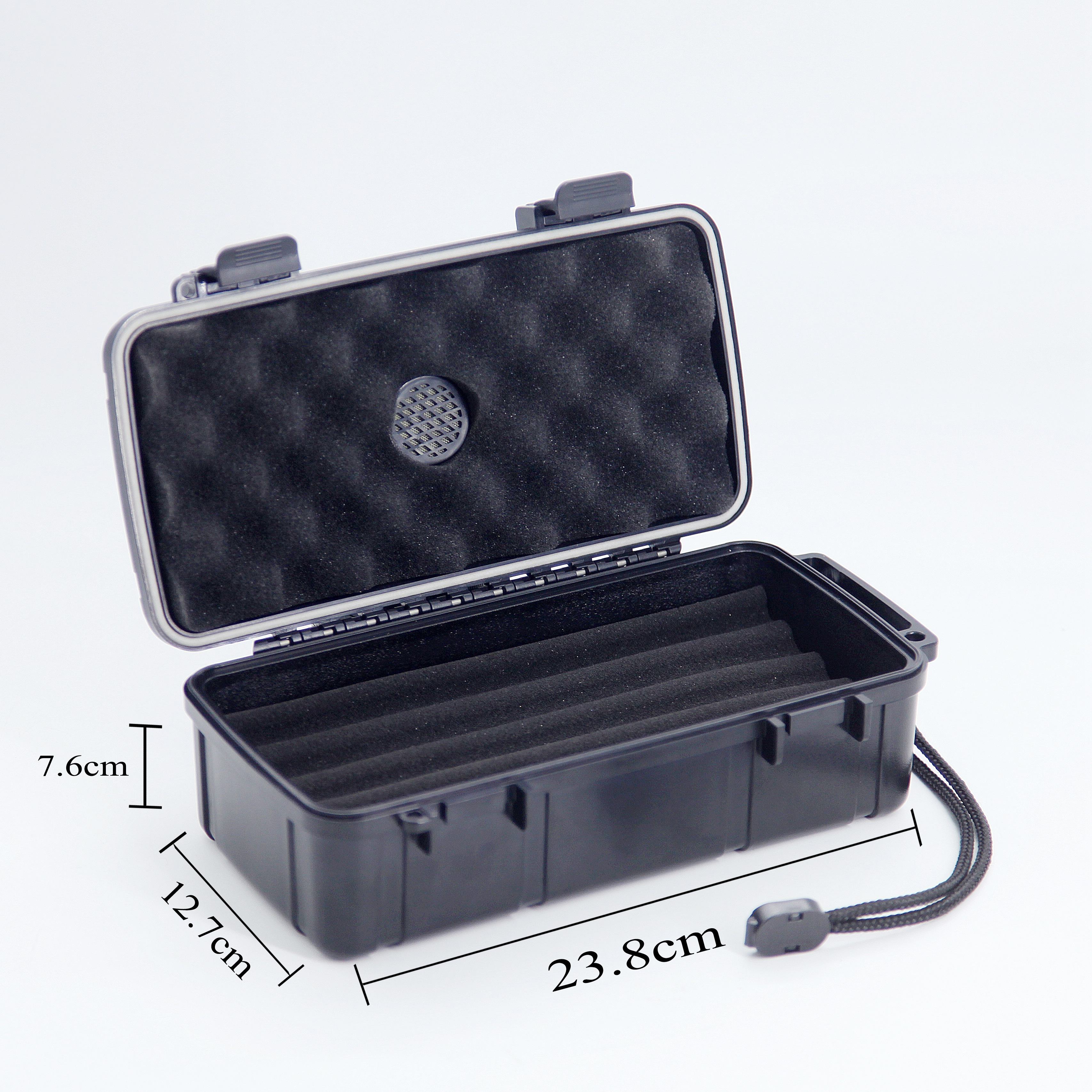 [X-7003][208*98*62mm]Hard Plastic Smell Proof Stash Case Waterproof Travel Smoking Kit Smoking Accessories Smoke Shops Supplies