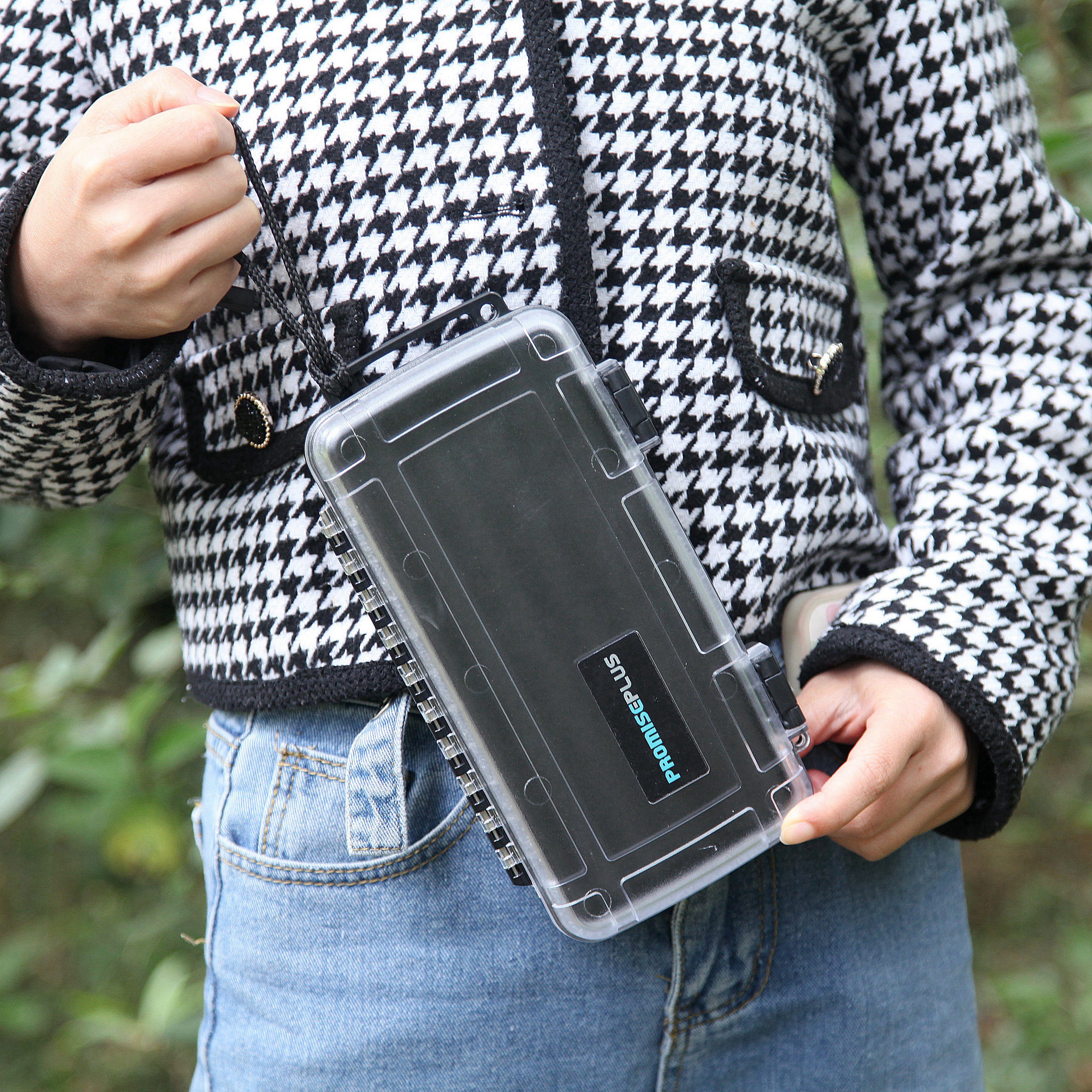 [X-7010][208*98*42mm]Factory IP68 Plastic Waterproof Storage Carrying Case Hard ABS Plastic Waterproof Equipment Case Phone Case