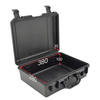 [BP-2838 380*280*135 mm ] New Arrival waterproof plastic tool box outdoor hard case gun cases for pistols