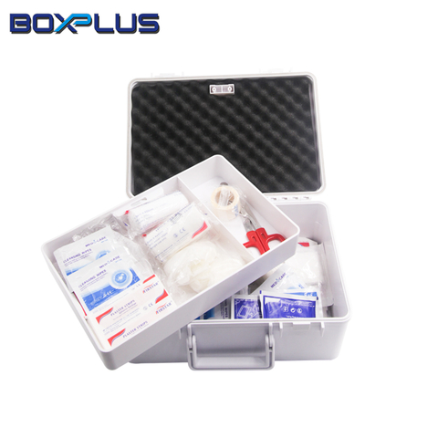 [BP-1404]Outdoor Survival Gear First Aid Kit waterproof plastic hard case medical kit for Outdoor Tactical case