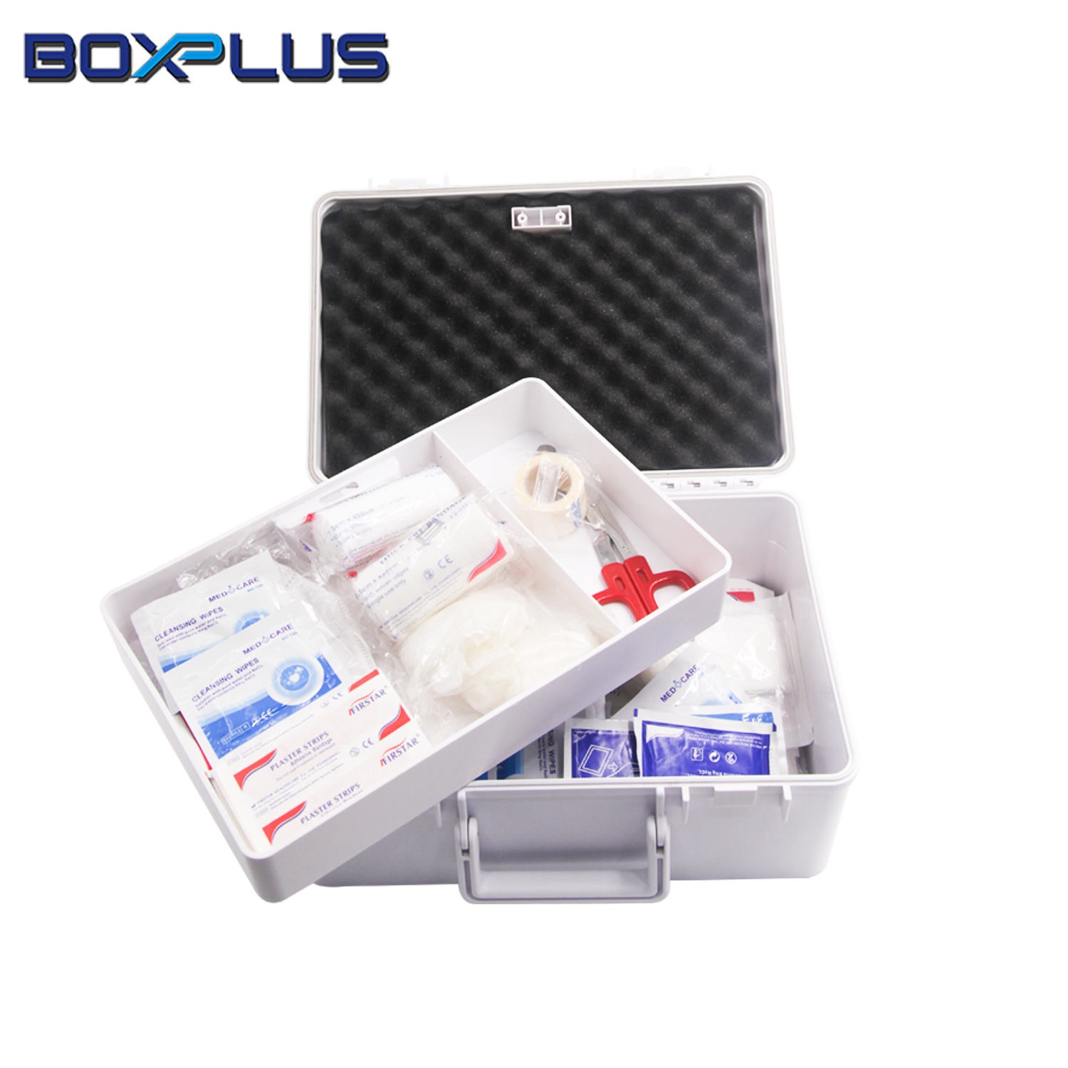 [BP-1404]2024 New Design waterproof plastic hard case Portable medical kit First aid kit with Custom Survival Accessories kit
