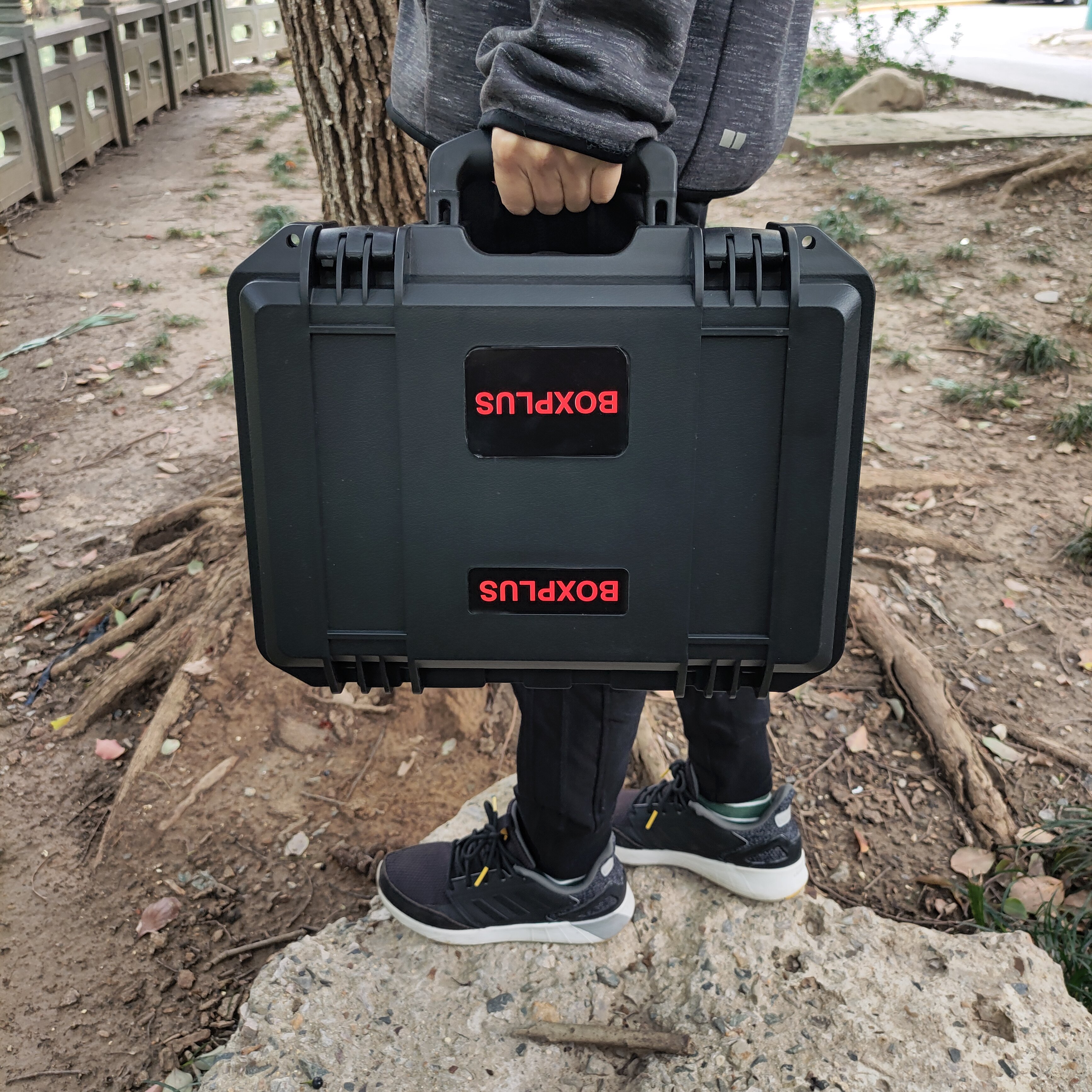 [BP-F3020H][300*200*200mm]Camera Case Durable Hard Waterproof Dij Drone Case Hard PP Material Plastic Protective Case Carrying Case with Handle Military Equipment Case