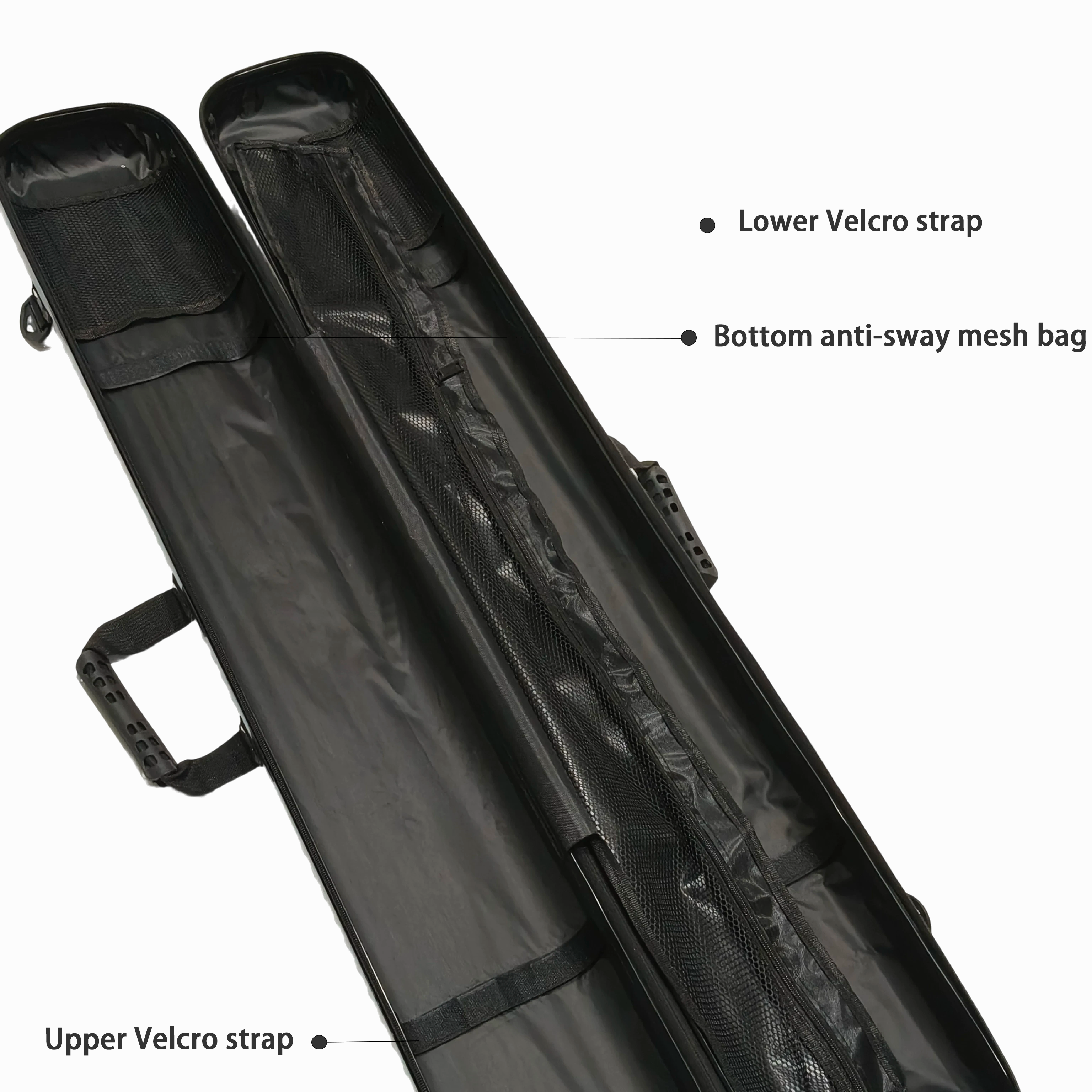 Thickened Fishing Gear Bag Waterproof 1.25 Hard Shell Fishing Rod Bag