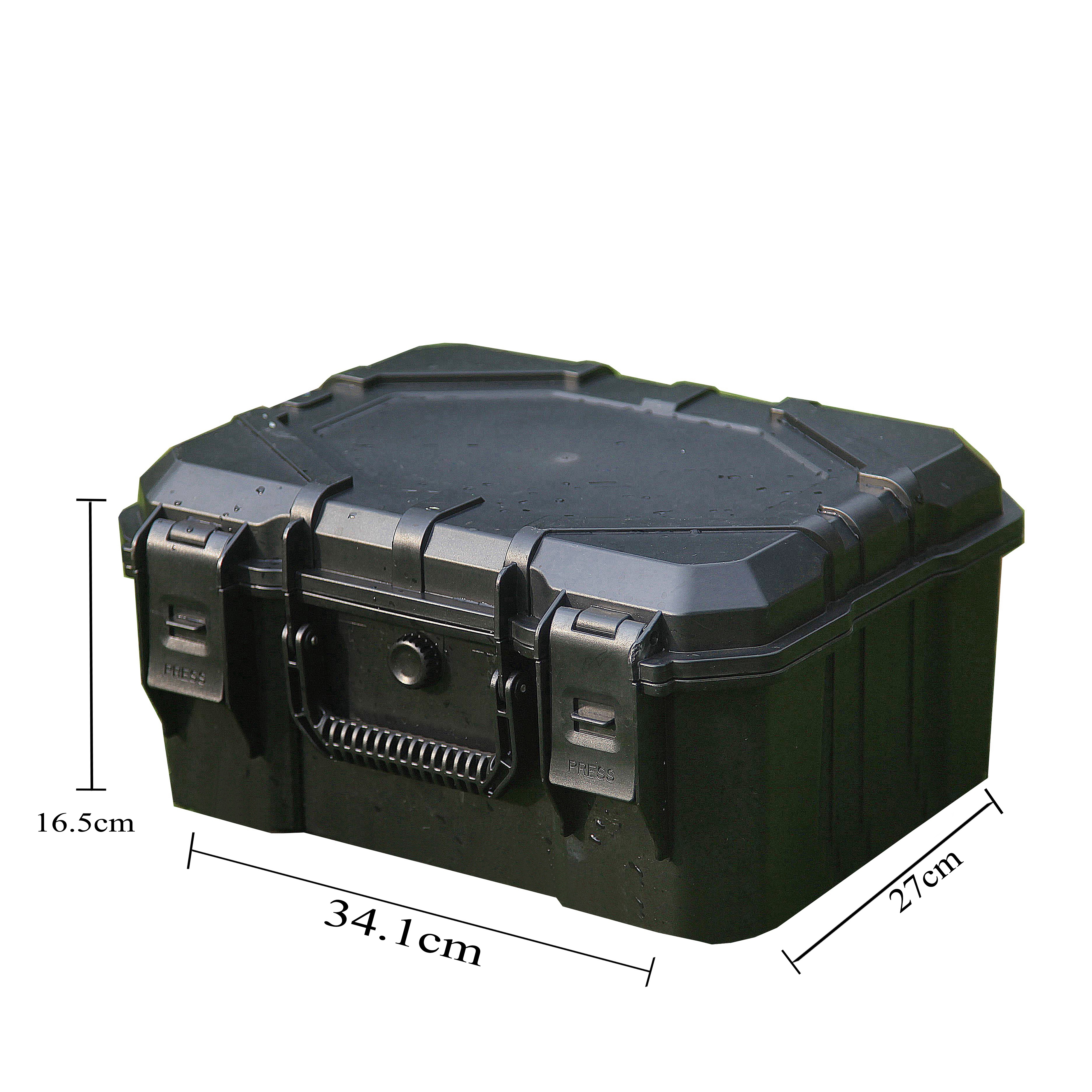 [BP-3101 341*270*165mm ] ODM Plastic Tool Box Custom Hard Case Waterproof Carrying Cases with Foam