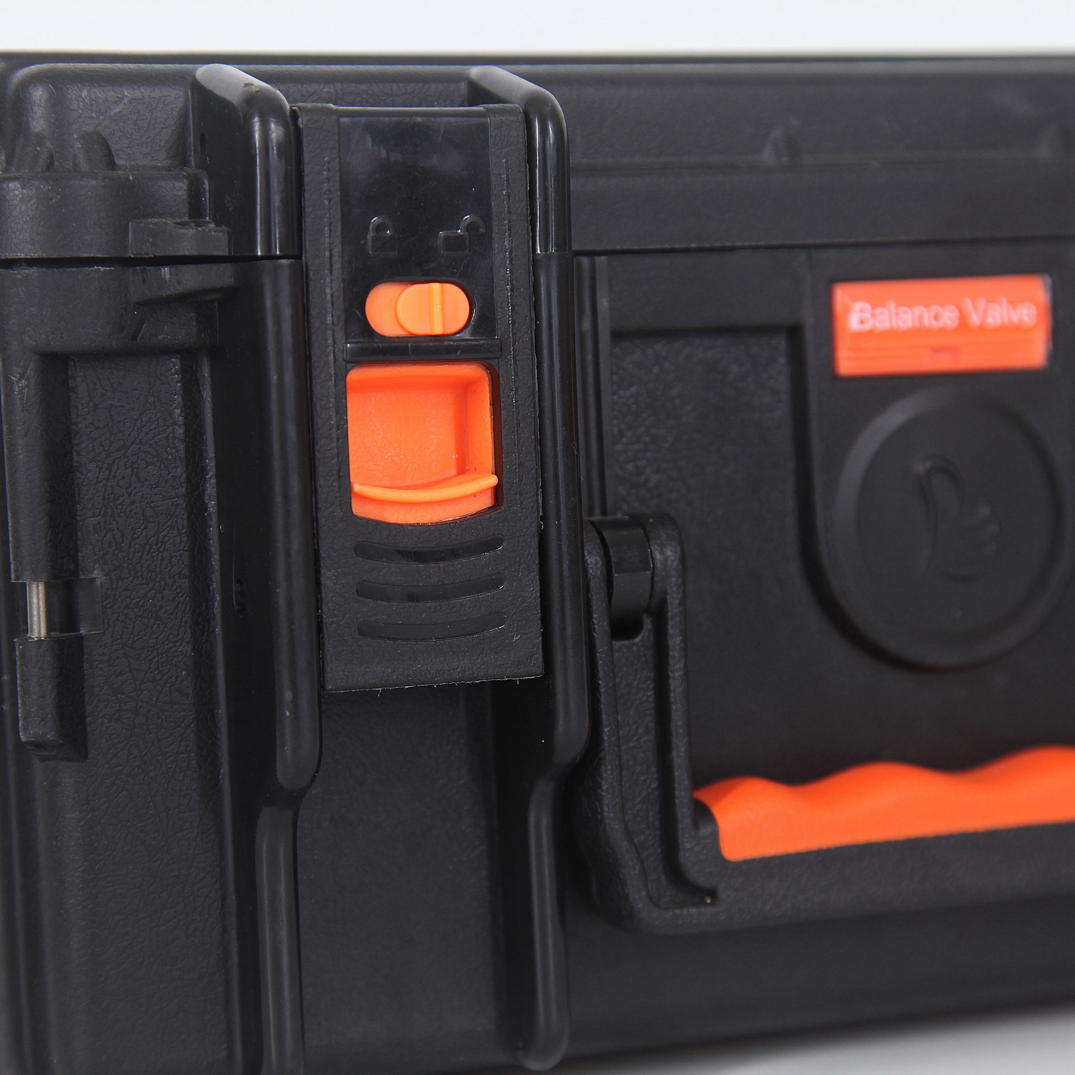 Crushproof Plastic Instrument Case Electronics Storage Tool Bag Case