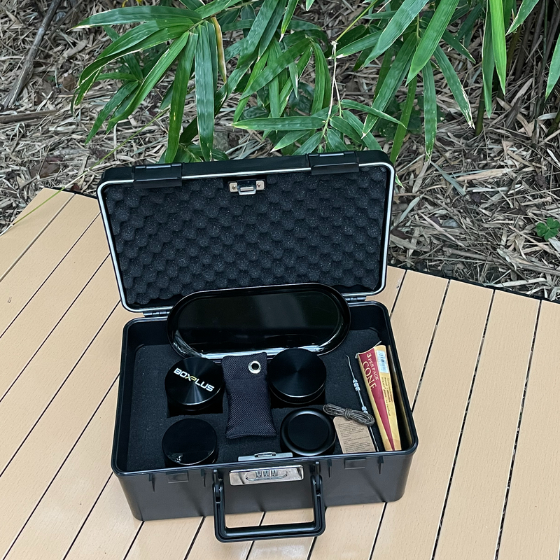 [BP-1404] 2022 NEW DESIGN China Factory Custom Color Plastic Stash Box Smell Proof Box Hard Shell Waterproof Plastic Travel Smoking Stash Box With Lock