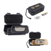 [BP-2111][210*110*75] New All-in-one Cigar Carrying Out travel humidor Cigar gift set case cigar humidor box with accessories kit 