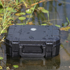 [X-1601][250×180×93mm]Black Waterproof Shockproof HardPortable Military Tool Case High Qualtiy Dry Case with Handle