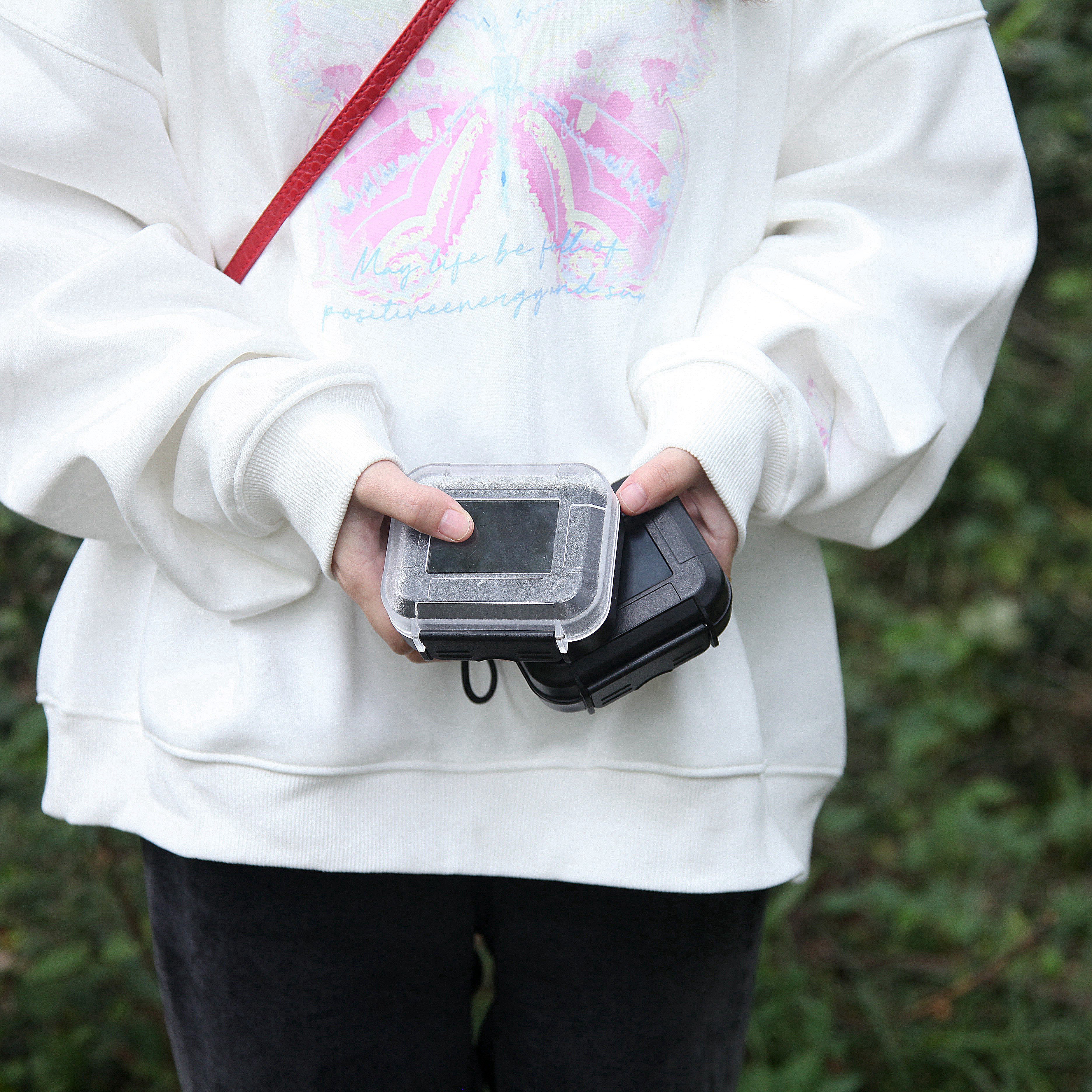 [X-5002][98*89*45mm]Waterproof Small hard plastic box Hard plastic waterproof military box manufacture plastic box for earphone