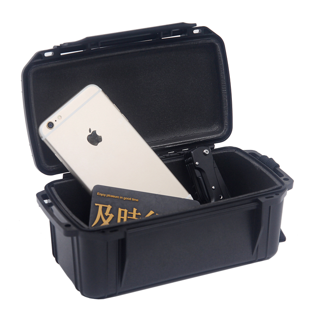 [X-3002][198*98*84mm]Factory Smell-proof Waterproof Custom Hard Plastic Outdoor Storage Box Plastic Storage Case