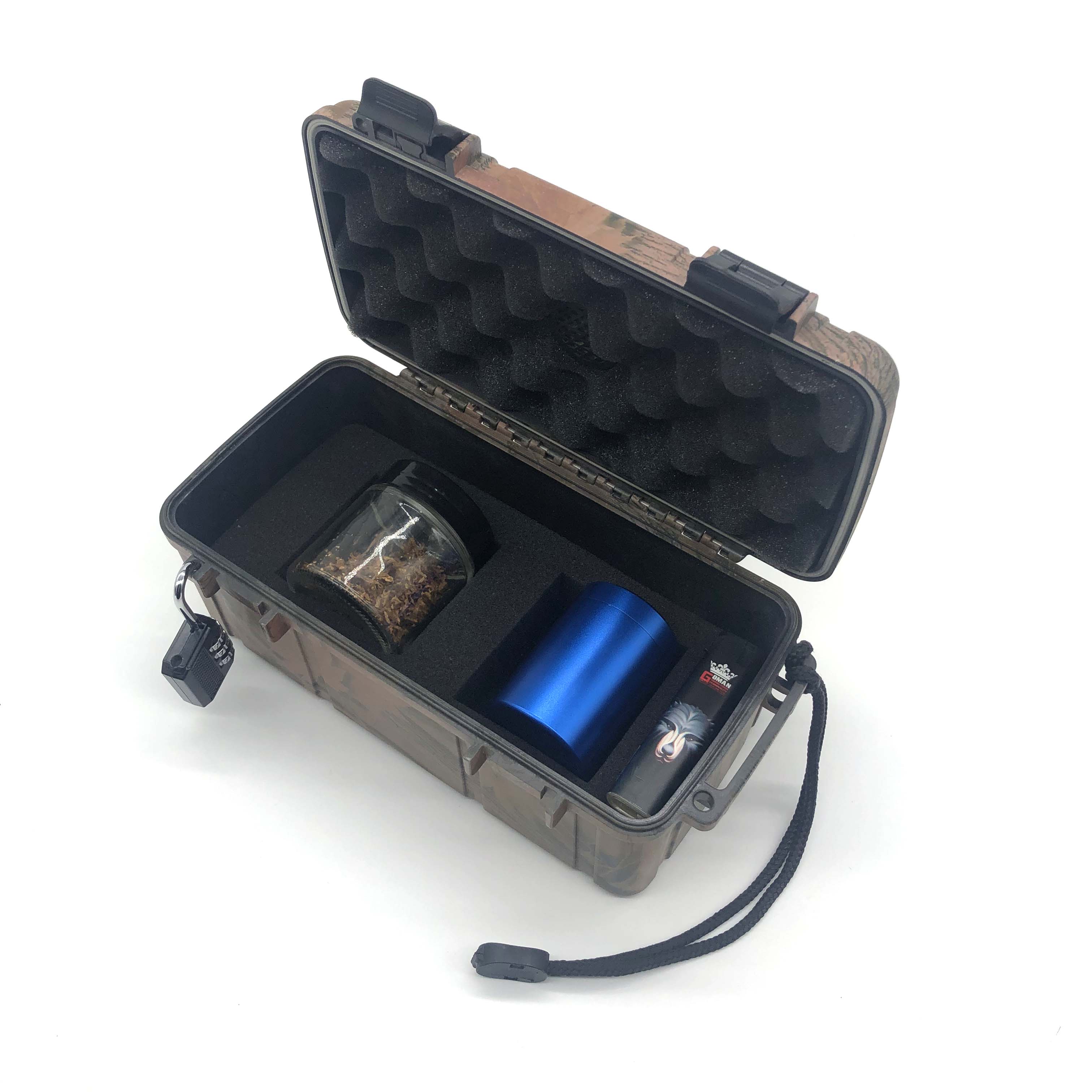 [BP-7002] Custom Logo Smoking Accessories Rolling Tray Weed Stash Box Smell-proof Herb Container China Smoking kit Supplier