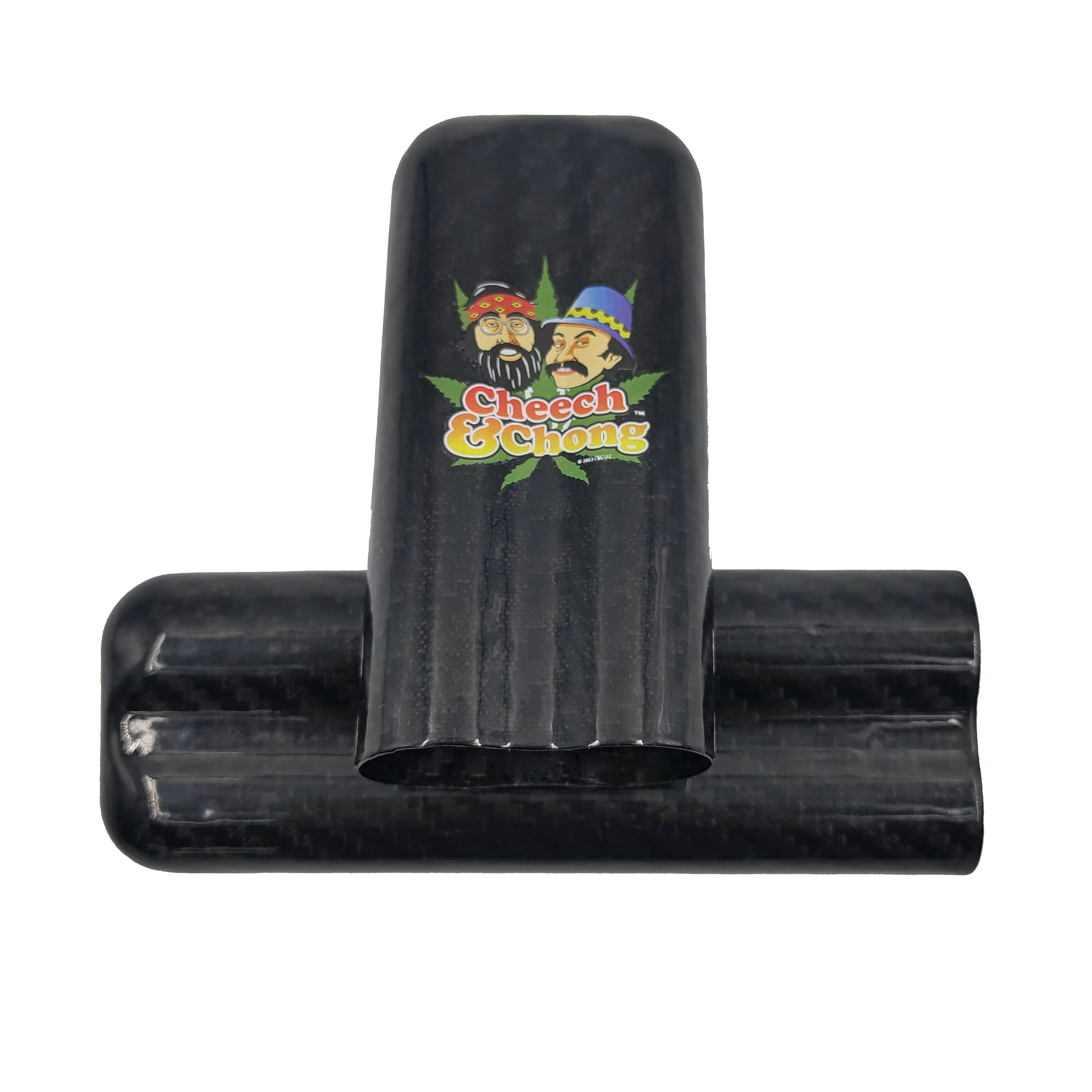 [CB101][159*53.2*28.2mm]Smell proof Cigar Tube Carbon Fiber Cigar Case Smoking accessories kit Portable 2 finger Cigar holder