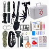 [BP-1404]OEM Plastic waterproof Box waterproof first aid kit case outdoor survical kit with medical accessories kit