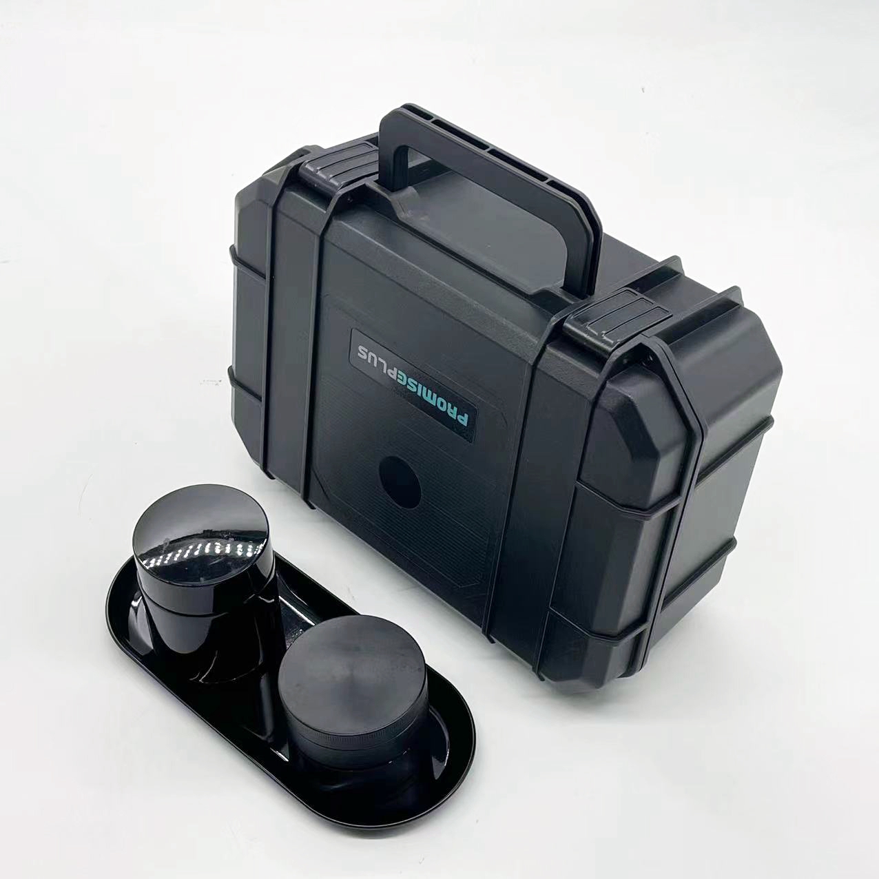 [BP-1601] 2023 Newest Stash Box Manufacturer Custom Smell-proof Protective Hard Smoking Grinder Container Stoner Kit with Smoking Accessories Rolling Tray