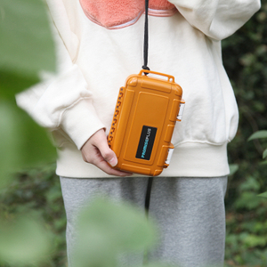 [X-6001][158*90*32mm]Outdoor Handbag Electronics Dry Box Injection Plastics Dog Waste Cleaner Waterproof Durable Protective Carrying Case Box