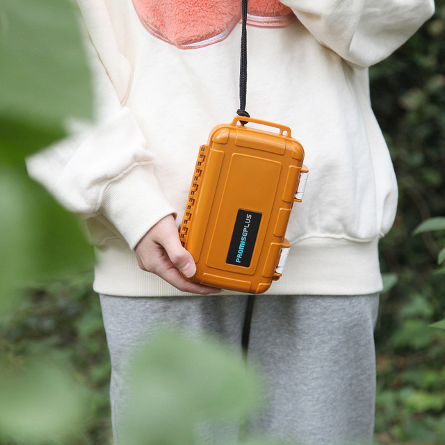 [X-6001][158*90*32mm]Outdoor Handbag Electronics Dry Box Injection Plastics Dog Waste Cleaner Waterproof Durable Protective Carrying Case Box
