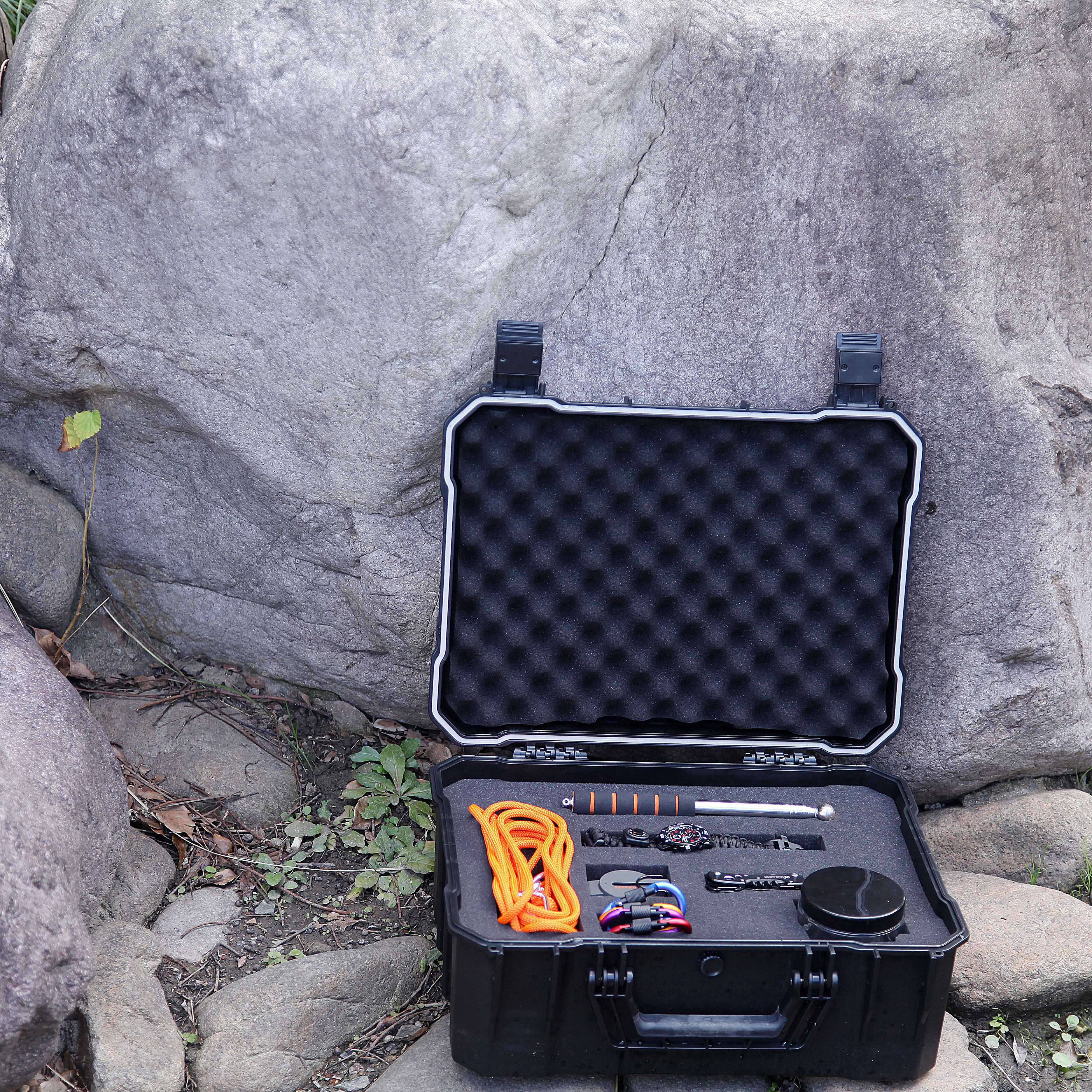 [X-4201][420*300*180mm]China Manufacturer Ip67 Waterproof Hard Plastic High Quality Plastic Case Projector Hard Camera Drone Carrying Case