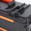 [X-A3804][383*123*139mm]Custom Electronics Plastic Boxes Waterproof Geodetic And Surveying Drum Hard Case For Survival Gear Custom Plastic Case