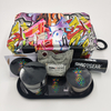 [C1202][215*125*80mm]Carton Fashion Marijuanna Plastic Stash Box Smoking Accessories Grinder Stash Jar And Rolling Tray with Lighter