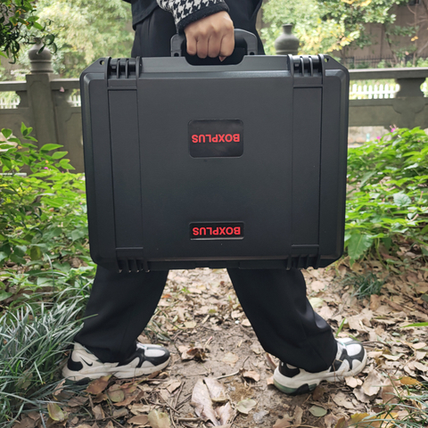 [BP-F3828][380*280*135mm]Travel Portable Caryying Plastic Instrument Equipment Case Hard Plastic Waterproof Shockproof Dustproof Tool Case Box for Mountaineering Equipment